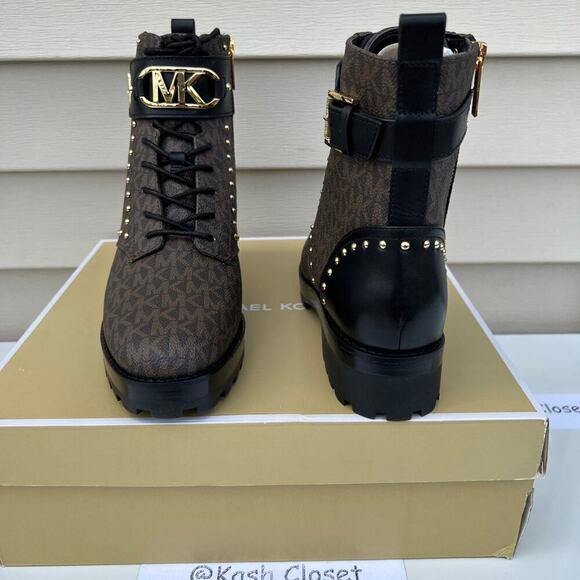 Michael kors boot Kincaid Lace up boots -Brown - Picture 10 of 12